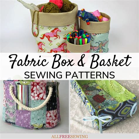 diy metal and fabric basket|free fabric storage basket patterns.